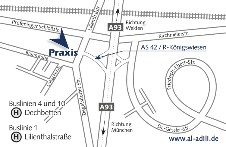 dr. med. ferid al-adili regensburg ziegetsdorferstrasse 113